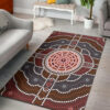 Allculture Aboriginal Area Rug - Aboriginal Dot Panting
